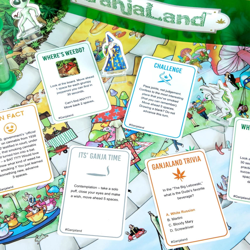 Ganjaland - Epic Weed Adventure Board Game