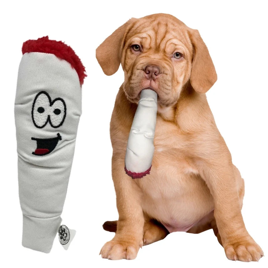 Jay the Joint, Cute Stuffed Dog Toy