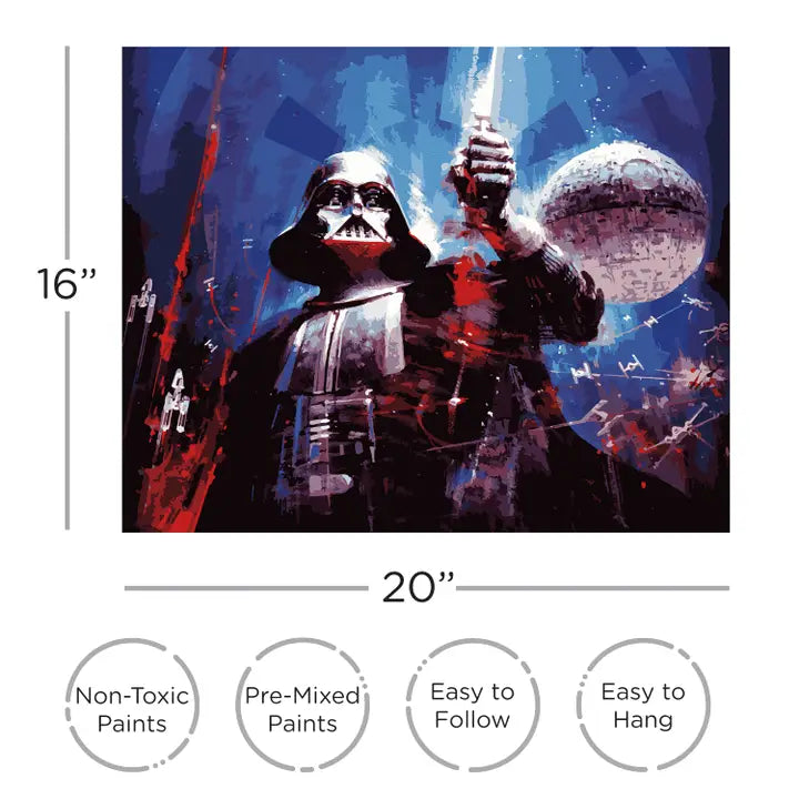 Star Wars Darth Vader Art by Numbers